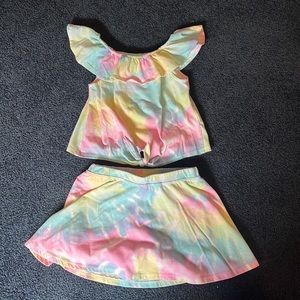 Girls matching set size 5